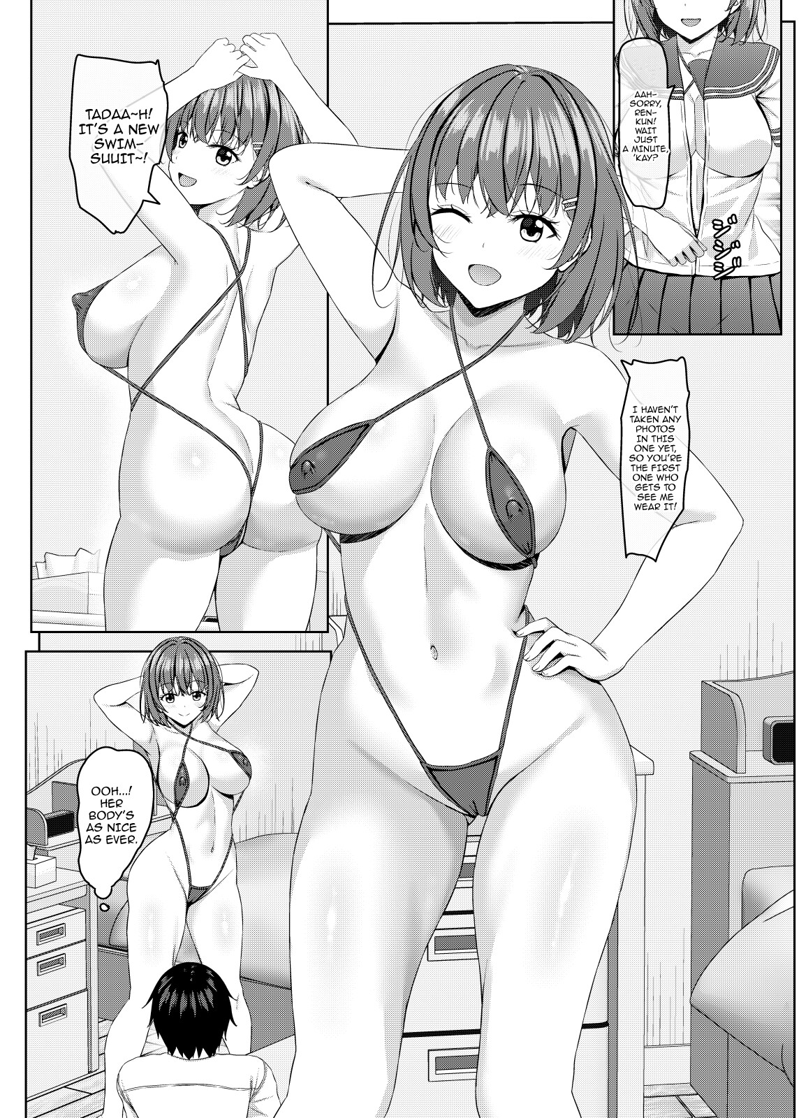 Hentai Manga Comic-My Girlfried Is A Gravure Idol 2-Read-4